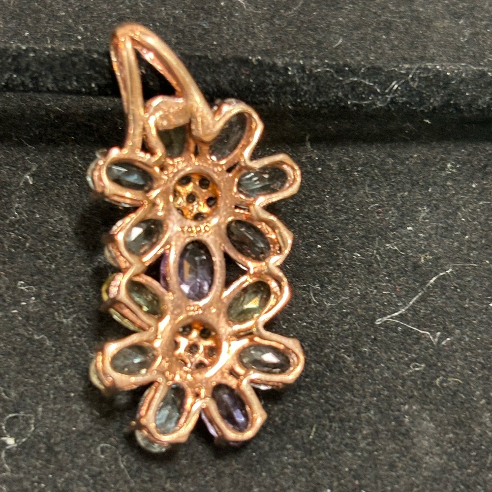 Multi Gemstone Pendant - image 6